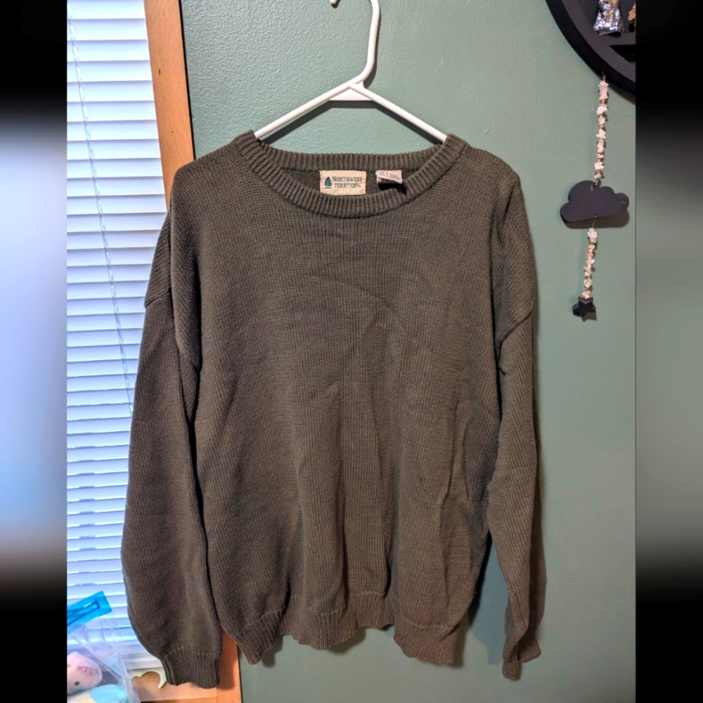 Northwest territory army green sweater